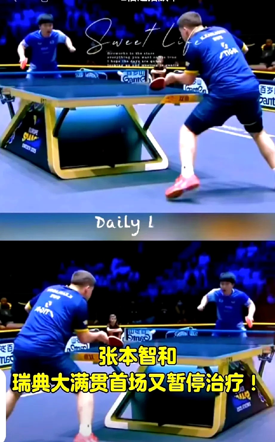 关于英格兰队翻盘瑞典队，张本智和惊艳四座的信息