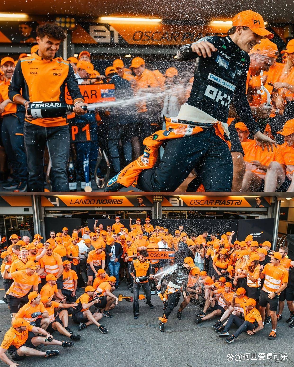 包含红牛二队碾压迈凯伦，诺里斯带队取胜的词条